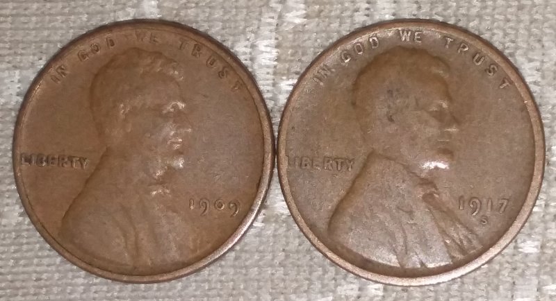 I-Found-A-1909-P-VDB-And-A-1917-S-Lincoln-Wheat-Cent-CRH-2-Weeks-Ago!
